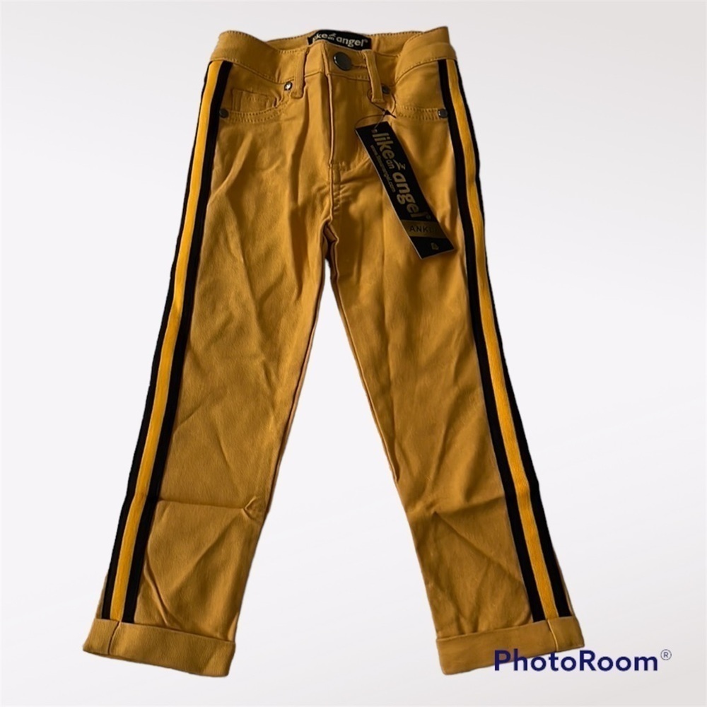 Like an Angel Ankle jeans Skinny Stretch in Mustard size 4
